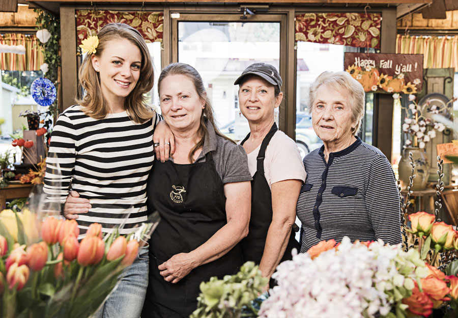 Brooke helps operate a family-run flower shop in Quakertown.
